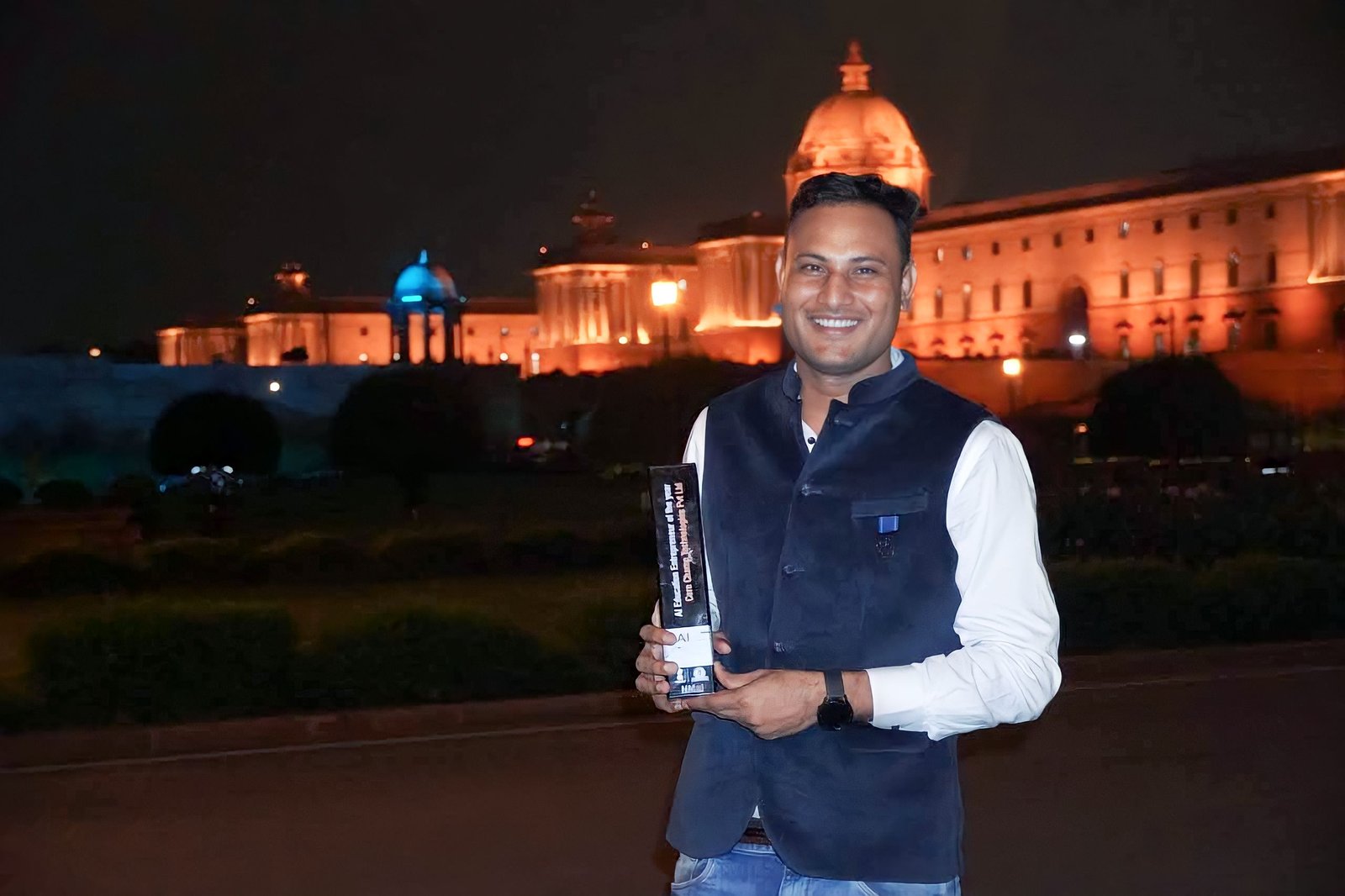 Deepak at Rastarpati Bhawan